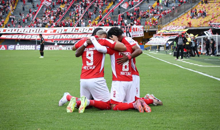 Santa Fe golea al Cúcuta en El Campín y vuelve a soñar con las finales de la Liga BetPlay