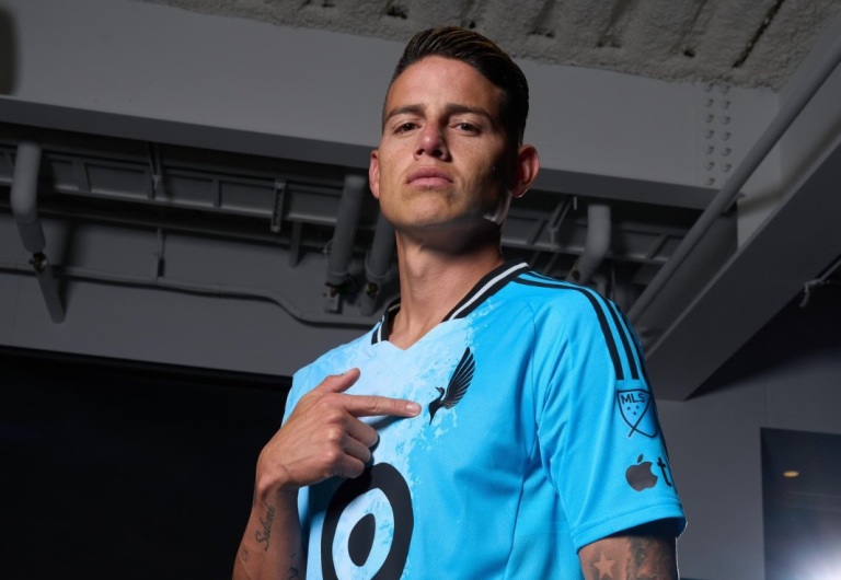 Técnico del Minnesota llena de elogios a James Rodríguez: «Es un líder y un ganador»
