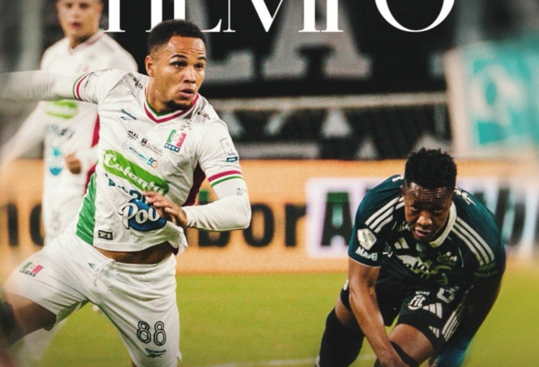 Once Caldas deja escapar la victoria en el último suspiro ante Medellín