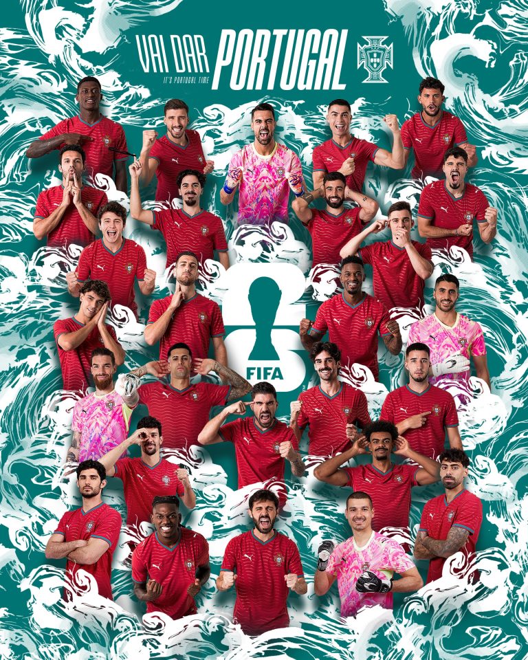 Convocatoria de Portugal para el Mundial 2026