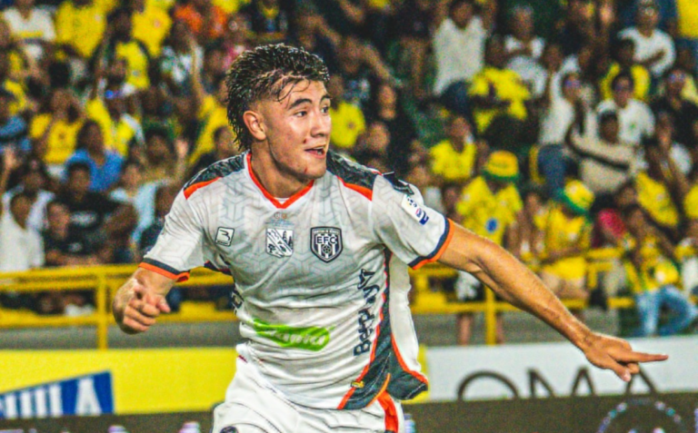 Envigado se impone en casa del Real Cartagena, durante la final ida del Torneo BetPlay 2026-I
