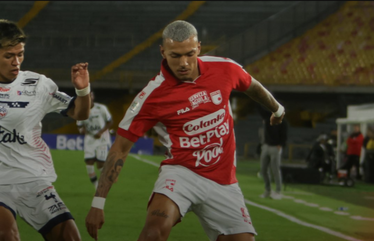 Fortaleza rescata el empate ante Santa Fe en El Campín