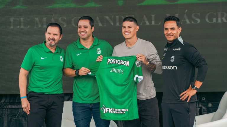 James Roríguez confesó la razón por la que fichó por Nacional: «Sentí algo único»