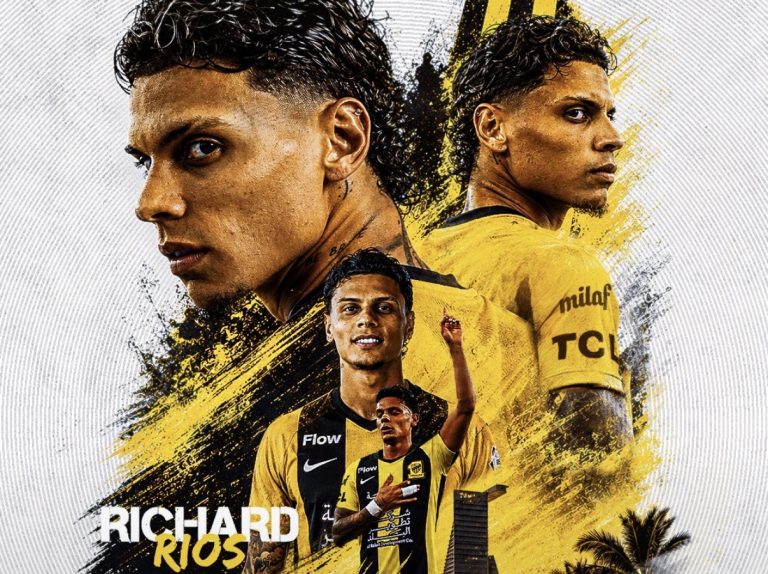 Richard Ríos, anunciado como nuevo jugador en la Liga de Arabia Saudita