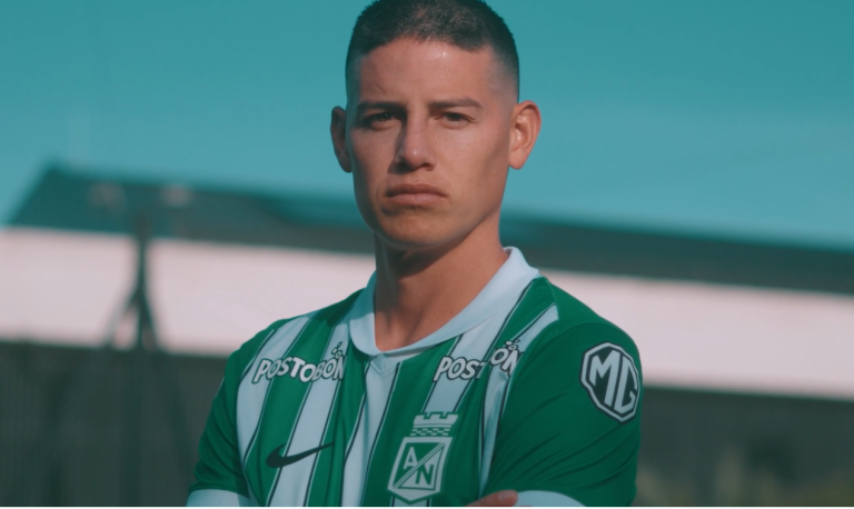 Bombazo en el fútbol colombiano: así anunció Nacional a James Rodríguez