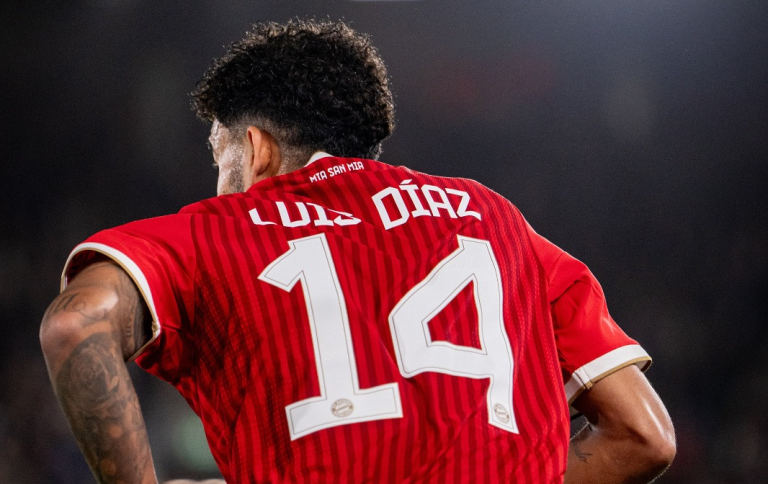 Luis Díaz volvió al gol, pero el Bayern no pasó del empate con un sorpresivo Viking en Champions
